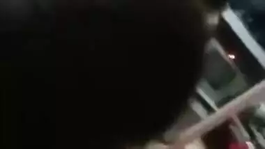 Skinny Desi female showing off her XXX nipples being licked by sex guy