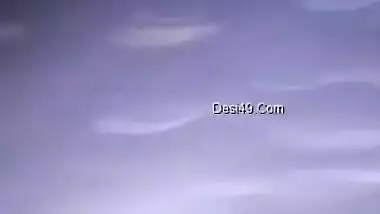 Desi guy records on camera his XXX affair with girl in darkened backyard