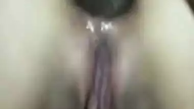 Desi hubby records his Slutty Wife getting fucked Deep in Anal by Bull