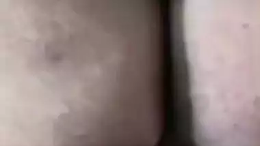 Tamil wife opening towel in front of secret lover