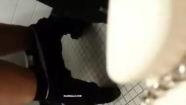 Horny Couple Enjoy A Hardcore Fuck In The College Men’s Washroom