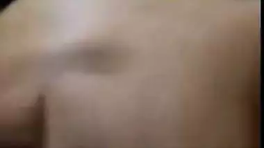 Naughty Desi Bhabhi rubs XXX twat during video call with secret lover