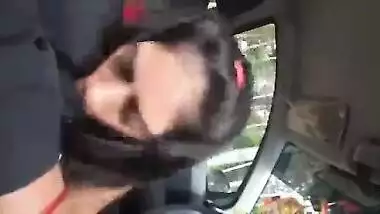 Car mai bahan se sex masti ki outdoor Hindi porn video