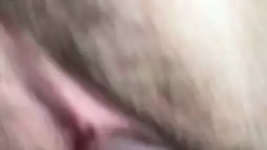 Insatiable Anna Cums Over And Over. Unshaven Pink Pussy. Swollen Clit. Creampie. Close-up
