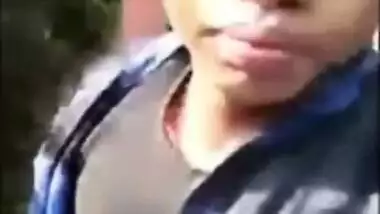 Lovers caught outdor in park caught by teacher, Desi mms online