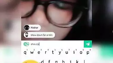 Today Exclusive- Cute Indo Girl Showing Her Boobs On Video Call Part 4