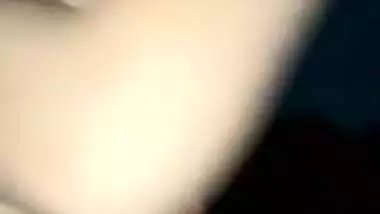 Newly married bhabi boobs press porn MMS