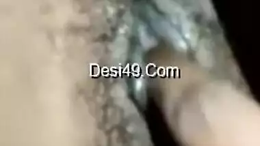 Today Exclusive- Cute Village Girl Record Her Fingering Video For Lover Part 1