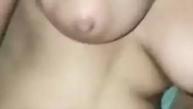 Busty Desi XXX babe loves riding on her house owner’s cock MMS