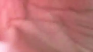 Super cute sexy Indian girl fingering pussy