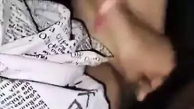 Sex MMS of a GF talking on a call and riding on a dick