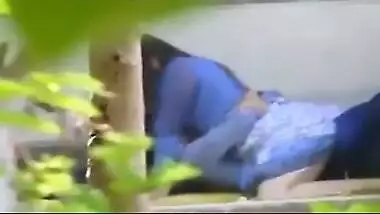 North Eastern Indian kinky couple enjoy outdoor sex in park