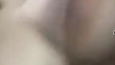 Naked Desi girl accidentally turns on camera and decides to film herself