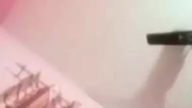 Nude Desi MILF with chubby body making XXX video for online fans