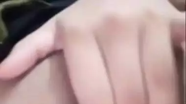 Today Exclusive- Sexy Desi Girl Showing Her Miky Boobs And Wet Pussy Part 1