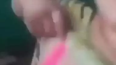 Big boob milf shows her body on video call in Nepali porn