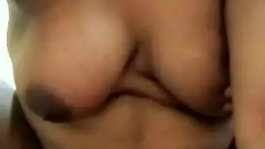 Fatty Indian wife sex with her manager