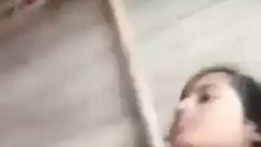 Cute dehati college girl ki stripping and fingering MMS