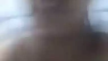 Guy jerks off so fast to steamy naked Indian XXX wife via video link