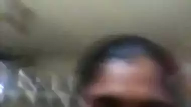 Desi village girl enjoys touching her own XXX shaped boobies on camera