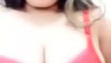 Pakistani Desi XXX girl shows her amazing big boobs on selfie cam