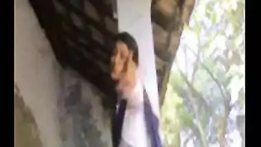 Free sex clip of desi village girl outdoor sex in uniform