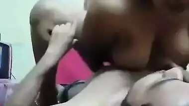 Desi Boudi Boob Pressed Pussy Licking And Riding On Husband full collection part 4