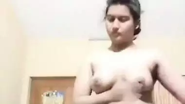 Exclusive- Cute Indian Girl Strip Her Cloths And Showing Her Boobs And Pussy