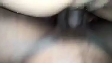 Female of Indian origin impales XXX vagina on small cock in close-up