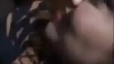Fat Paki woman during chudai video flashes XXX tits and sucks cock