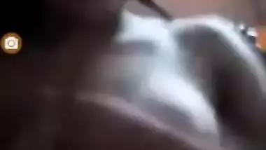 Desi girl shows of her XXX boobs for the sex friend on the other side