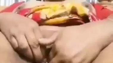 Unsatisfied Horny Desi Bhabi So hard pussy Fingering With Loudmoaning For Abroad Living Husband (Update)