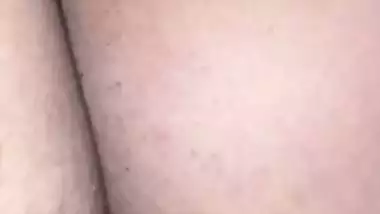Pervert bangs his slut GF in the doggy style before a friend