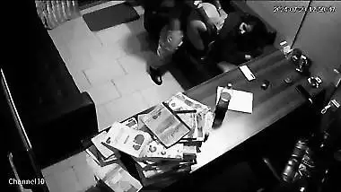 Desi Taboo Office Fuck - Boss Banged by Big-Assed Employee on CCTV