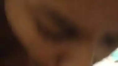 Horny lover records his sexy GF’s blowjob MMS