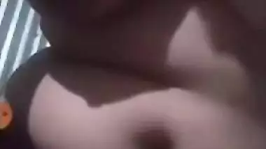 Today Exclusive-horny Desi Girl Showing Her Boobs And Pussy On Video Call Part 2