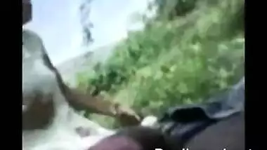 Indian village outdoor sex episode discharged by this horny pair
