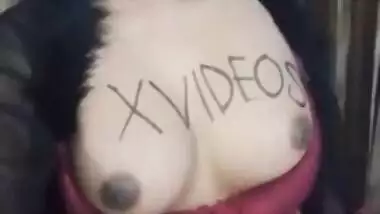 Super-hot Desi model shows her XXX tits and welcomes to her channel