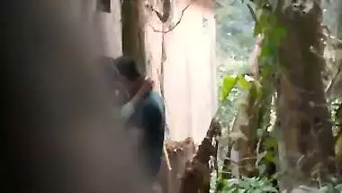 Young Desi woman doesn't know MMS voyeur makes XXX video of her fucking