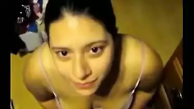 Amazing blowjob hot sex video of an office girl with a huge cumshot