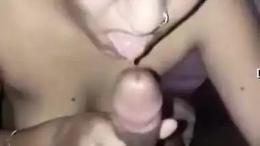 Today Exclusive -bhabhi Blowjod Till Hubby Not Cum With Clear Hindi Talking