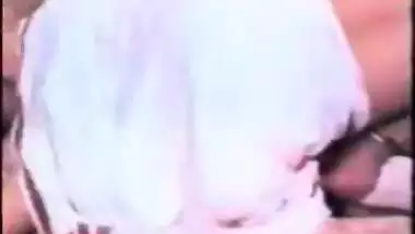 No face or emotions to see only good wholesome...