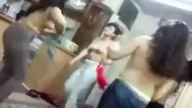 This mehndi party Is on XXX fire! Nude Indian girls dance all over the place