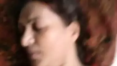 Mature aunty puffy pussy fucking by husband friend