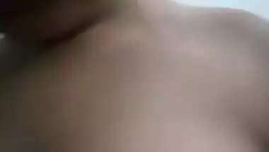 Big boobs college teen selfie strip – 2nd part