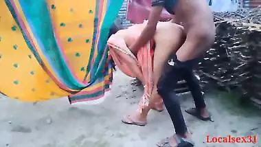 Indian Village Chachi Fuck With Dever Ji Outdoor Standing Doggy Style Position