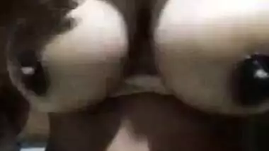 Desi wife showing big boobs on cam video for her hubby