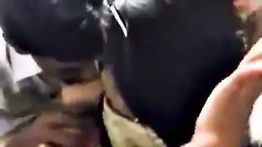 Super hot kerala aunty huge boobs getting sucked in train’s washroom by horny uncle