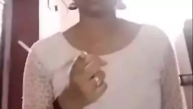 Today Exclusive- Shy Desi Girl Strip Her Cloths And Showing Her Nude Body Part 2