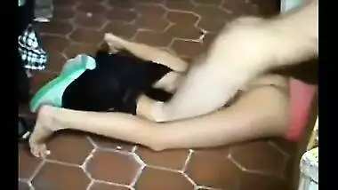 Slutty college girl enjoys hardcore sex with her friend